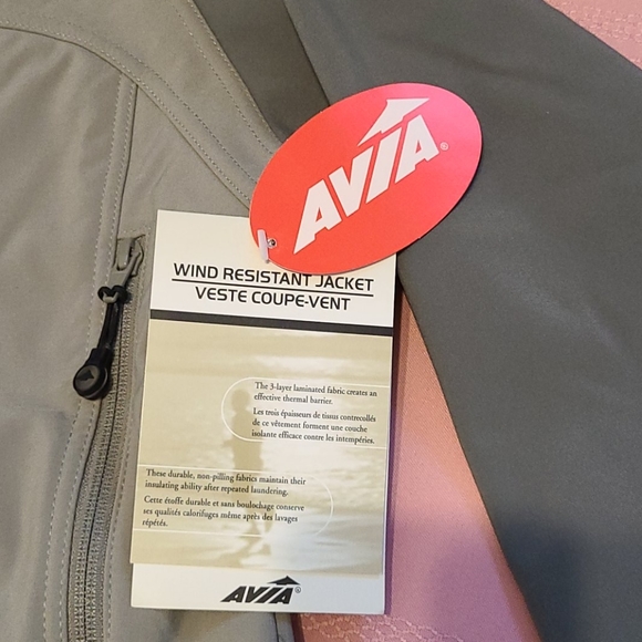 AVIA Green Wind Breaker jacket for kids Size M - Picture 4 of 6